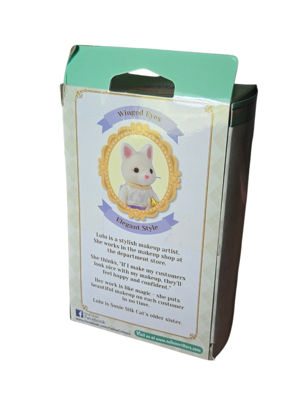 Calico Critters Town Girl Series Silk Cat - Picture 2 of 2